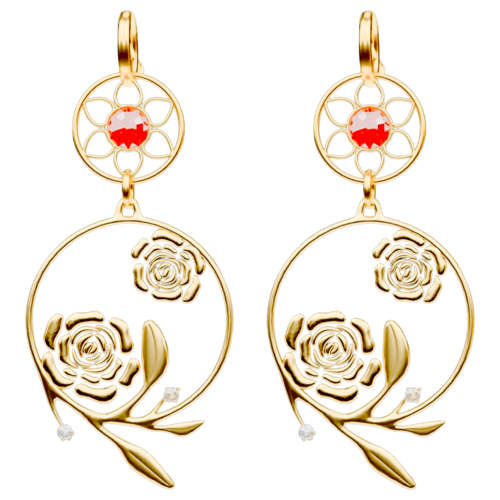 red_ruby_earring