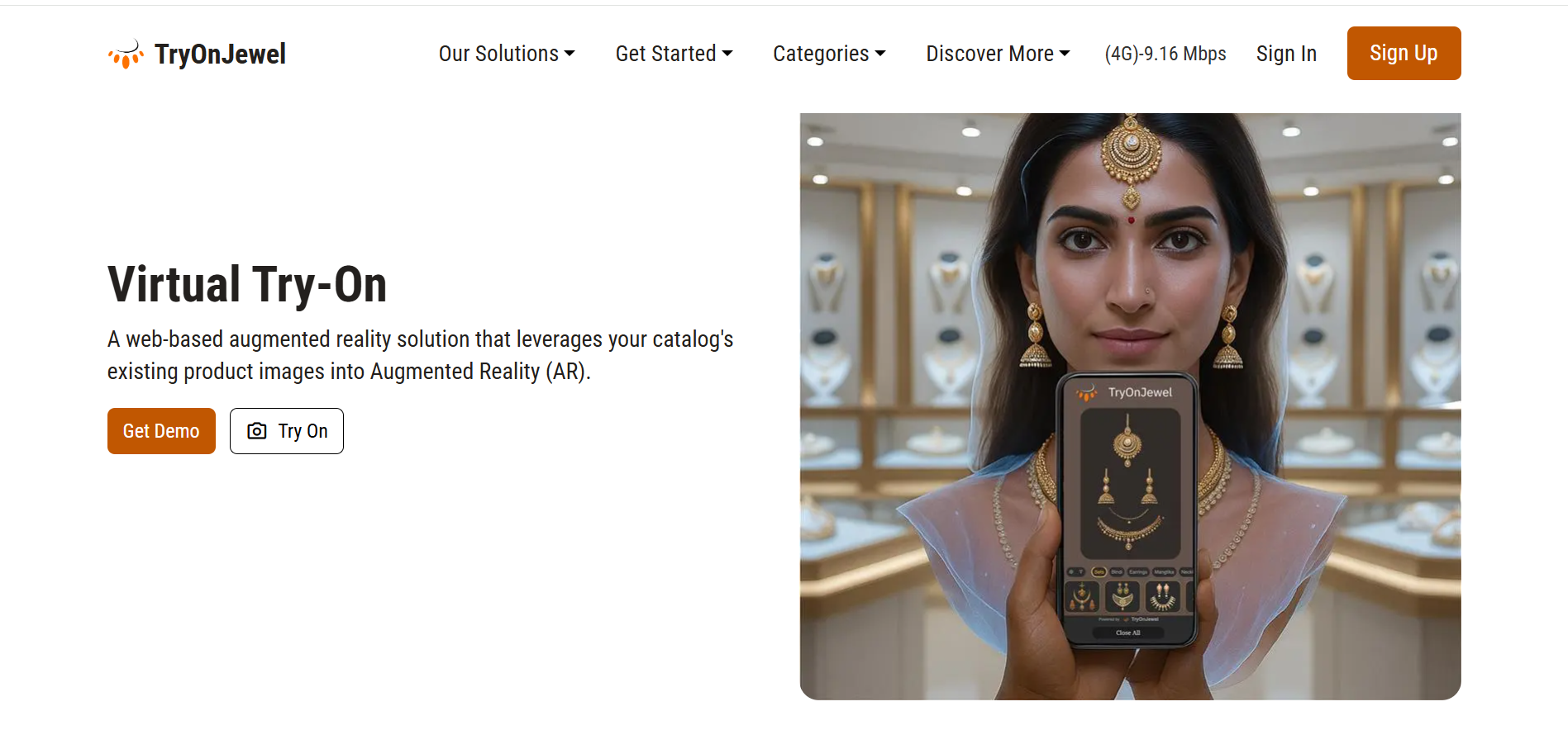Revolutionizing Jewelry Shopping with Web-Based Virtual Try-On Thumbnail